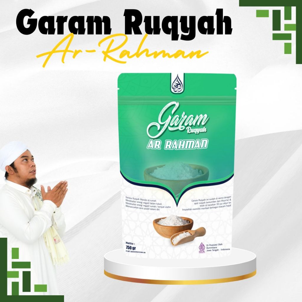 

Garam Ruqyah Arrahman Original Media Ruqyah Mandiri