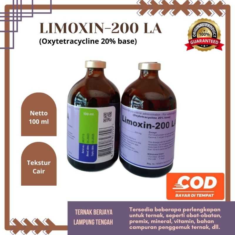 LIMOXIN-200 LA 100 ml