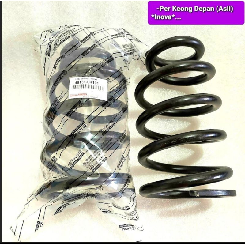 Per Keong Depan Innova Reborn Coil Spring Innova Reborn Asli Original Toyota