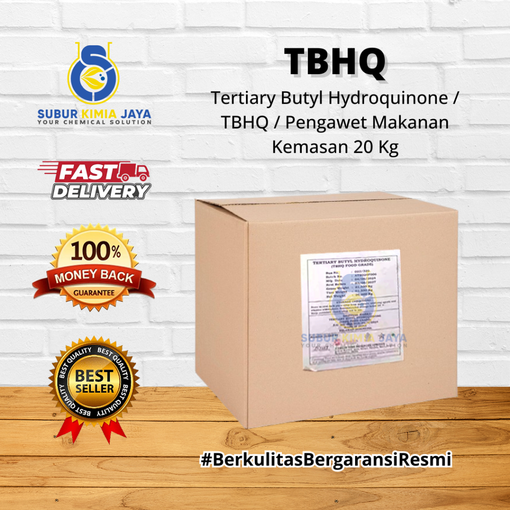 

TBHQ / Tertiary Butyl Hydroquinone / Antioxydant 25kg