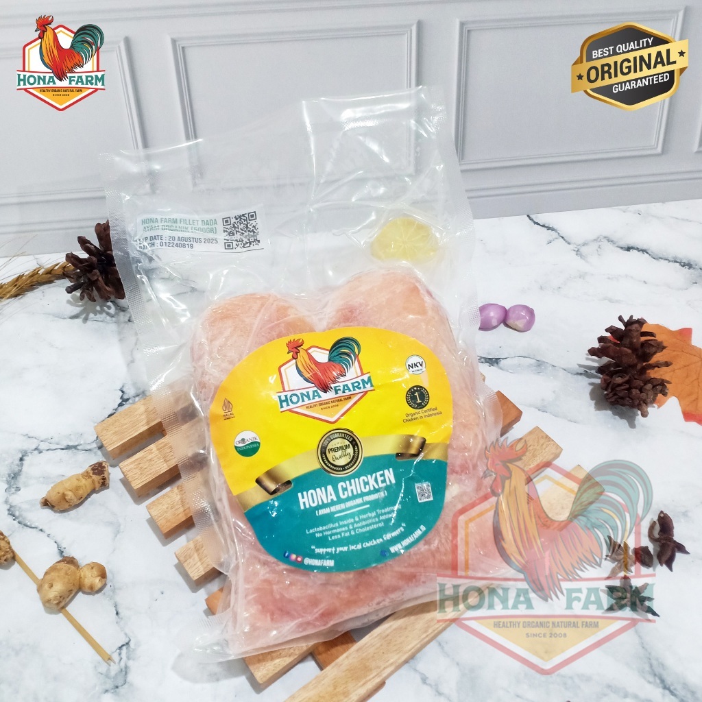 

Hona Farm Dada Boneless Ayam / Fillet Dada Organik Probiotik 500gr