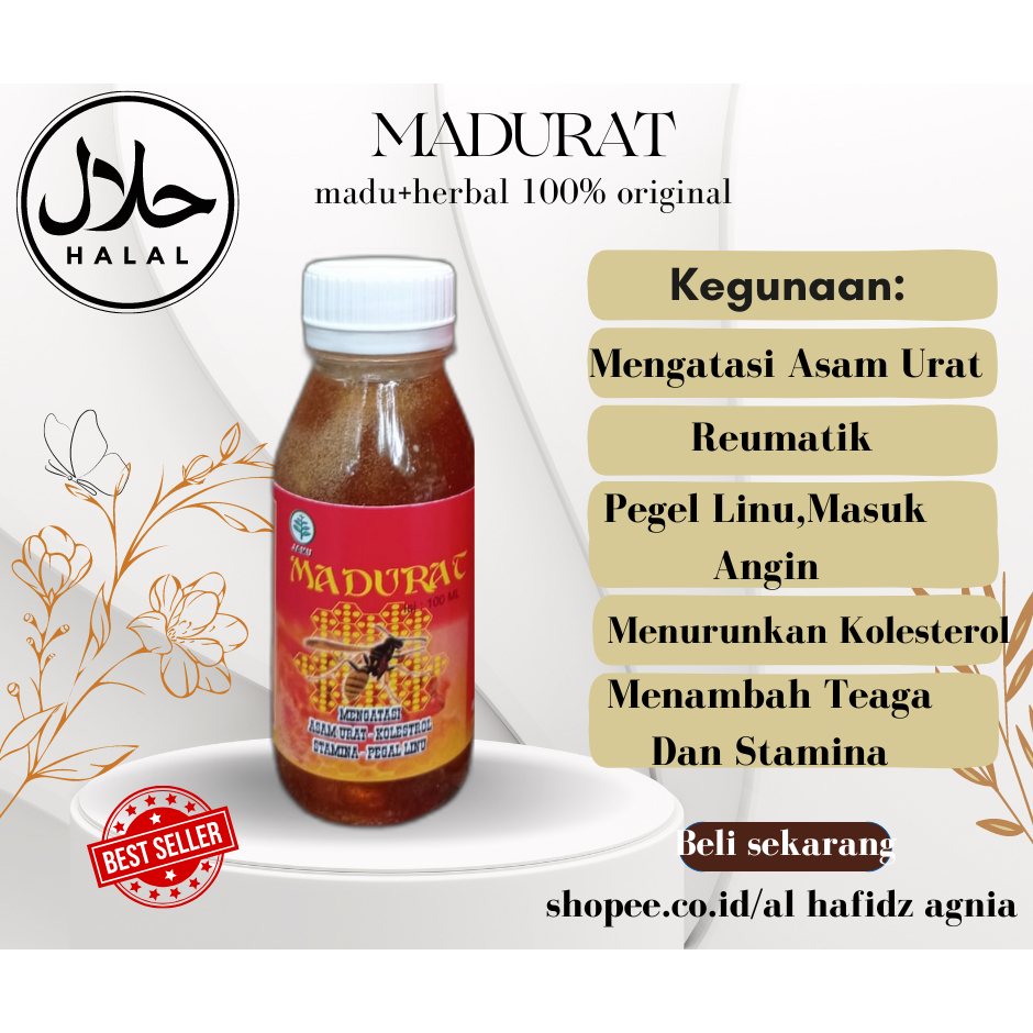 

Madu Asam Urat (COD ) Mengatasi Asam Urat Obat Reumatik Dan Pegel Linu 100% Original