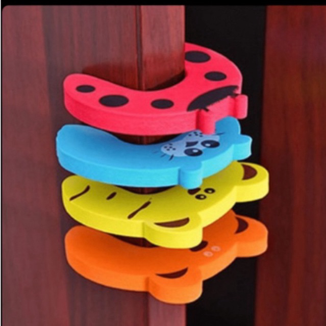Penjepit Pintu Penahan Pintu Pengaman Pintu Agar Tidak Terbentur Door Stopper Baby Safety kid - Pena