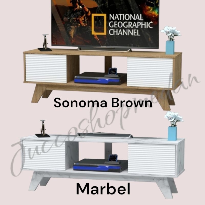 [ Jucco ] Rak TV Murah Minimalis 120cm - Rak TV serbaguna - Meja TV Murah - Medan