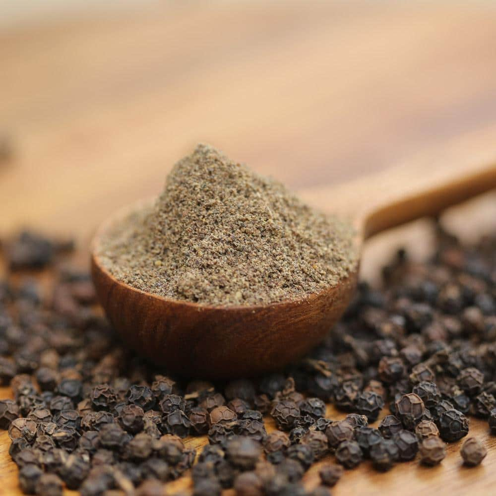 

Lada Hitam Bubuk/Black Pepper Powder Kemasan Hemat, Lada Hitam Organic, Rempah-Rempah Bumbu Masakan