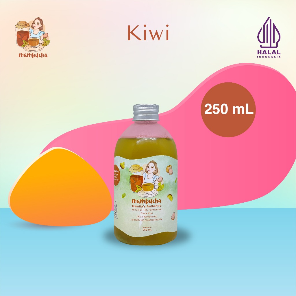 

Kombucha Fruity Kiwi Mambucha 250 ml