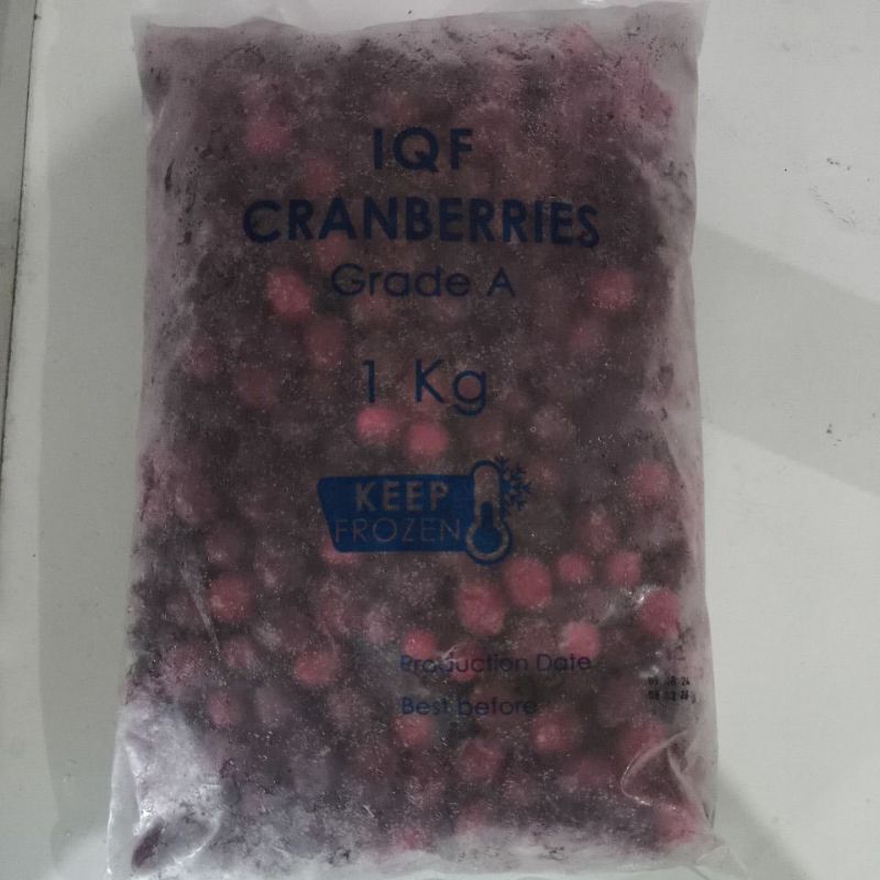 

Cranberries Frozen 1 kg