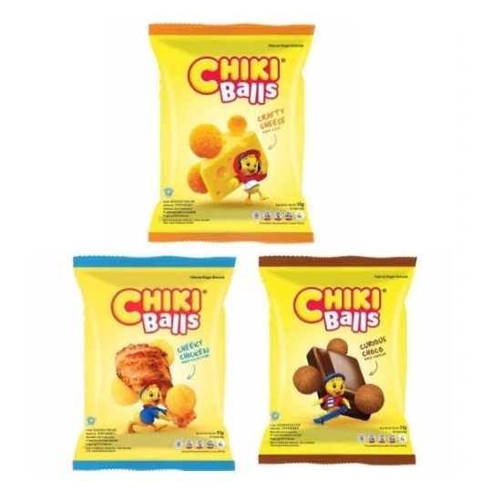 

Chiki Ball Cheese/Chiki Ball Chicken/Chiki Ball Choco 55gr/Chiki Ball Murah