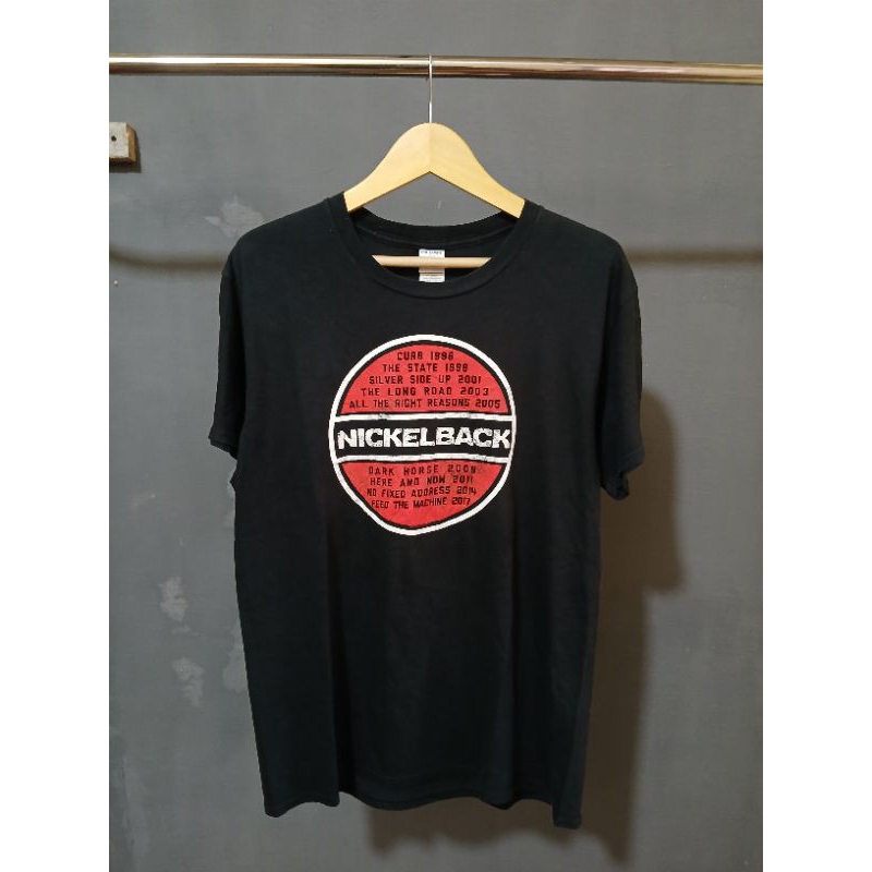 Kaos Band Nickelback Tour Promo 2019