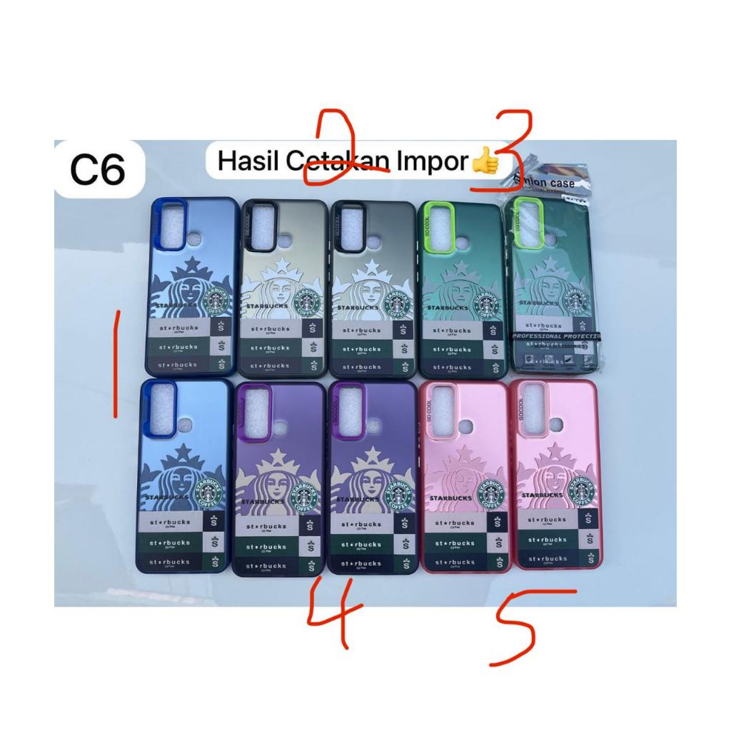 IMD HARD CASE GAMBAR ST*RBUCK FOR IPHONE 11, 11 PRO, 11 PRO MAX