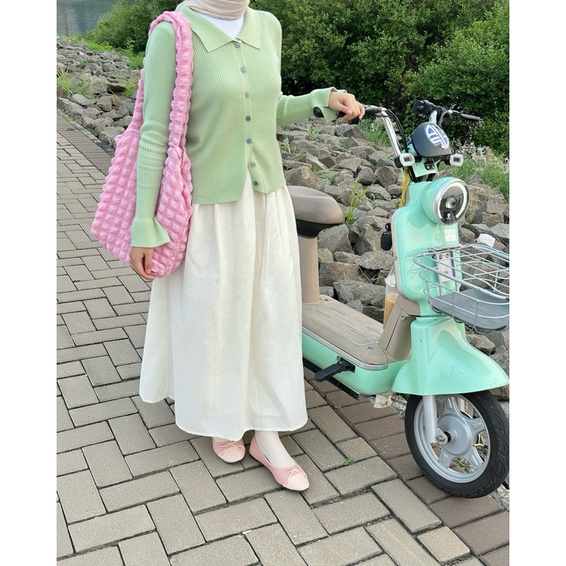 Caynilv - Cania Skirt Rok Basic Linen