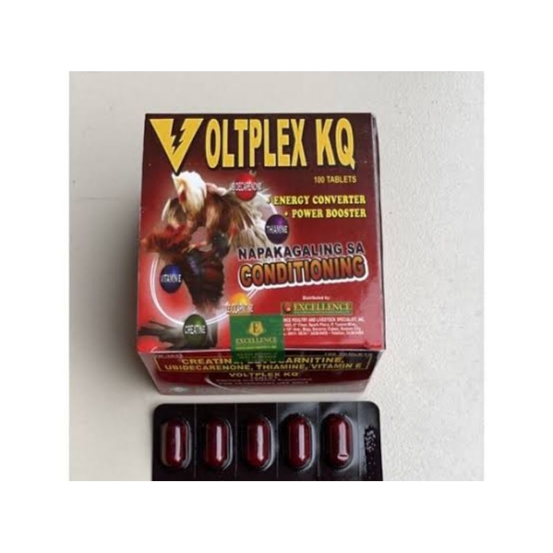 VoltPlex KQ Vitamin Ayam Taji / Ayam Bangkok laga ayam ganas energi mental full stamina berlipat  1/