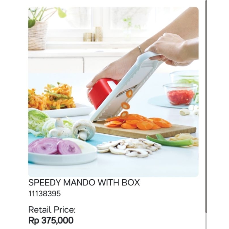 Tupperware Speedy Mando