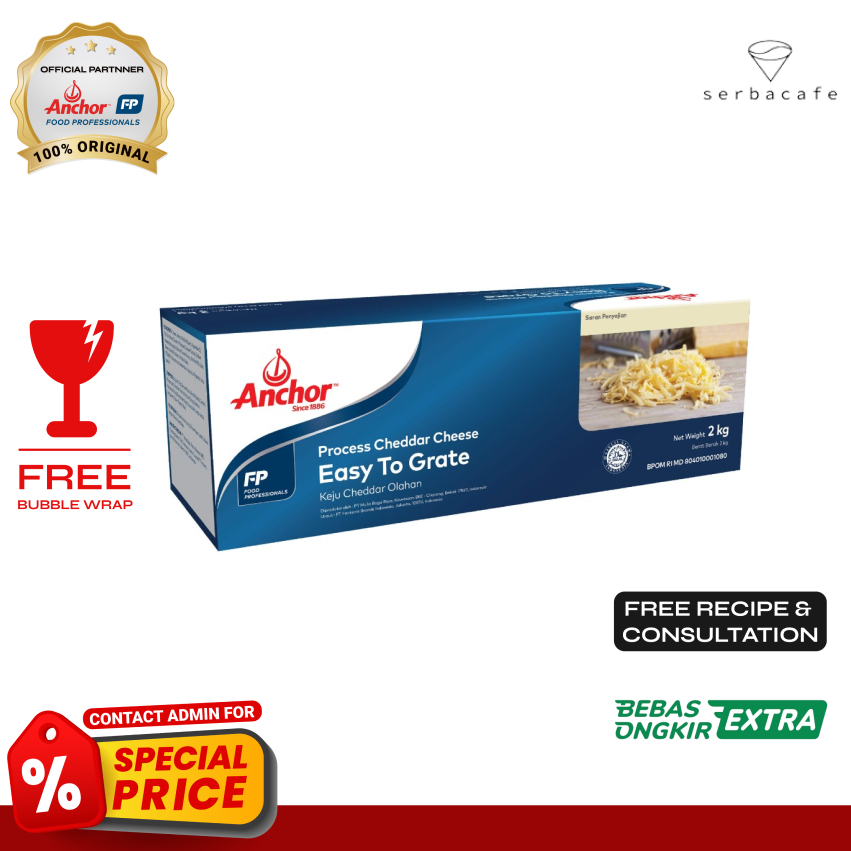 

Anchor Cheddar Cheese Easy to Grate (2 kg)