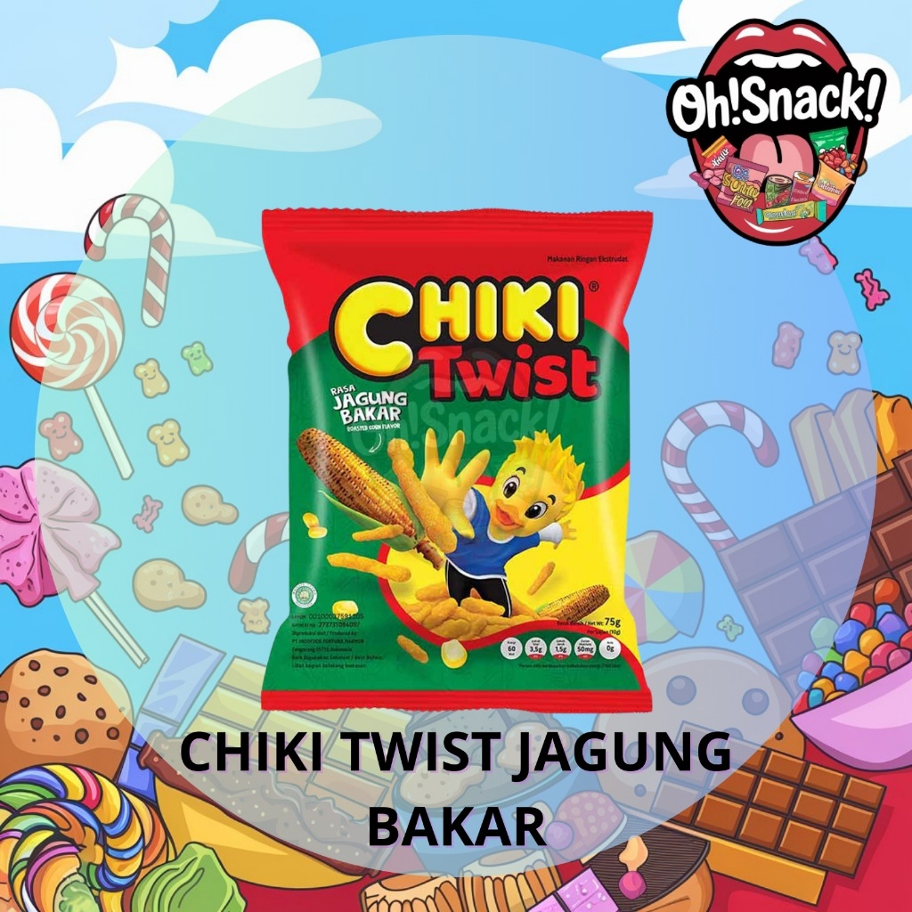 

Chiki Twist Jagung Bakar / Flaming Hot 15 gram