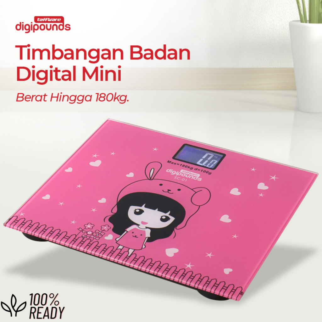 Timbangan Badan Digital 180KG Dewasa Kaca Digital / Timbangan Badan Digital 180kg