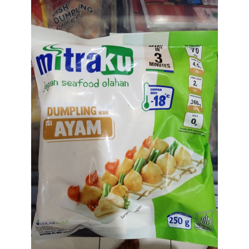 

Mitraku Dumpling Ayam 250gr