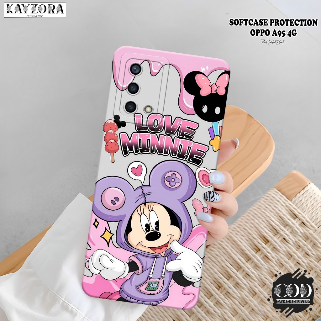Case Hp OPPO A95 4G Terbaru - KAYZORA - Fashion Case Kartun - Softcase OPPO A95 4G - Silikon Tpu Pro