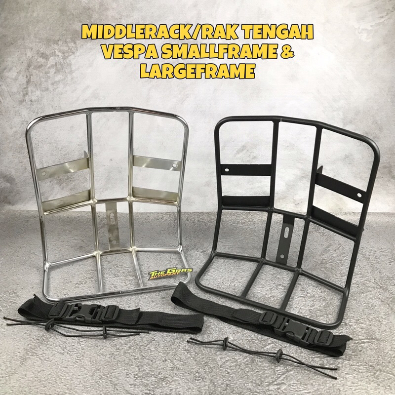 Middle Rack Vespa Rak Tengah Vespa Super Sprint VBB PTS PX Rak Vespa Super Sprint Pts Vbb