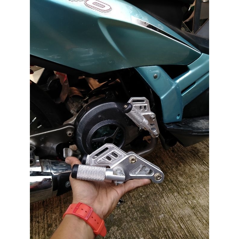 (Stock Ready) Footstep CNC Nouvo Z Footstep Copy RCB Nouvo Injekkan kaki belakang Nouvo