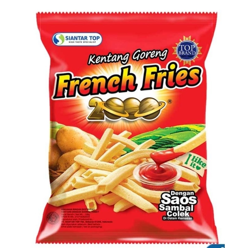 

FRENCH FRIESH JUMBO 62gr X 2 (paket)