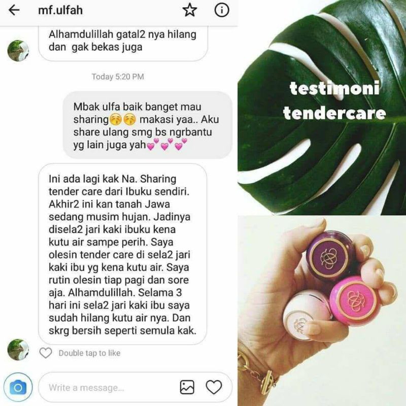 TENDER CARE ORIFLAME
