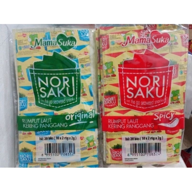 

Nori Mamasuka renceng (10pcs)