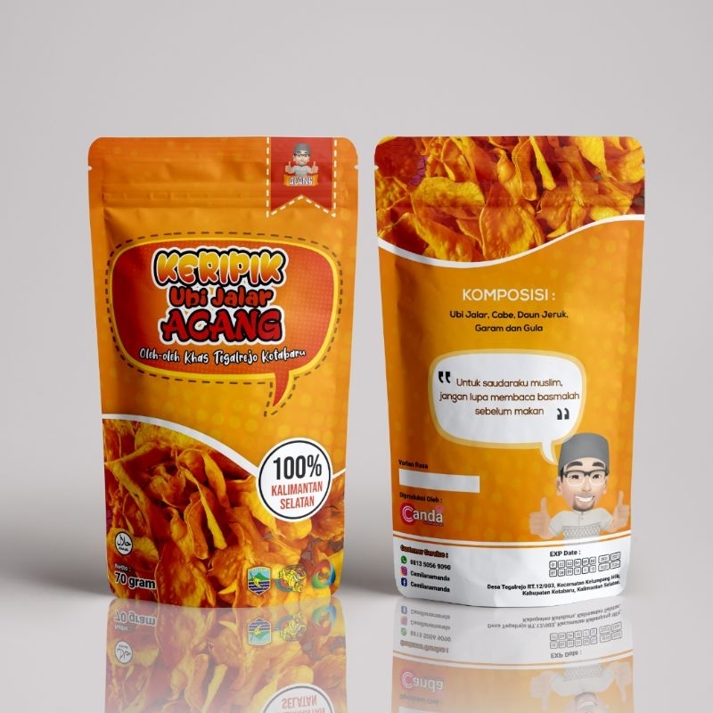 

Keripik ubi jalar acang produksi UMKM Borneo