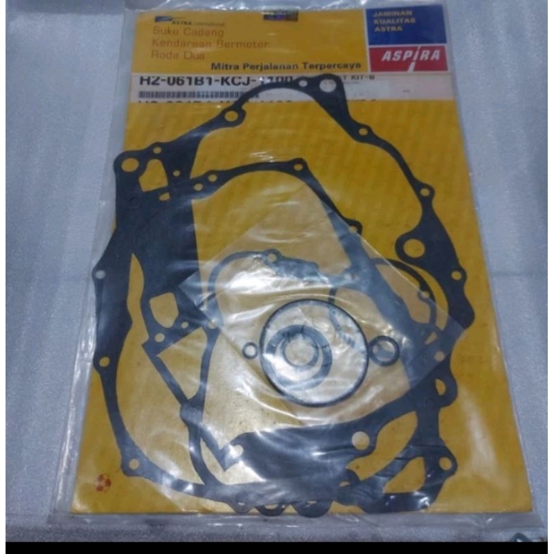 Honda Tiger 2000 gasket kit B packing mesin bagian B original Aspira