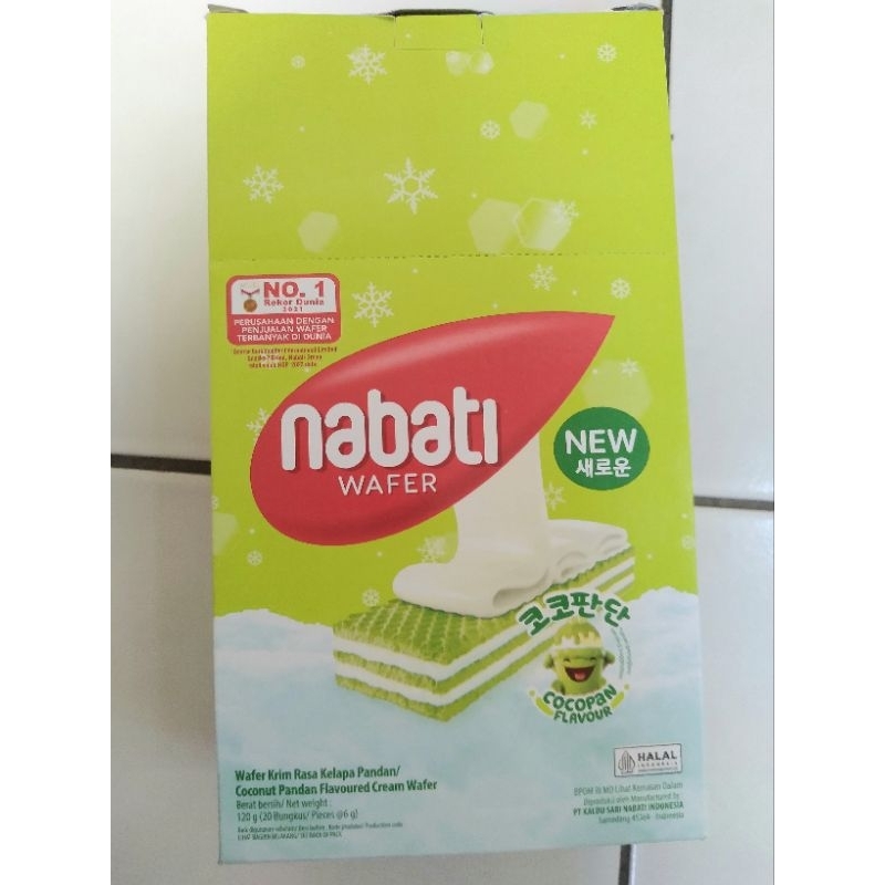 

NABATI Wafer 6gr isi 20pcs