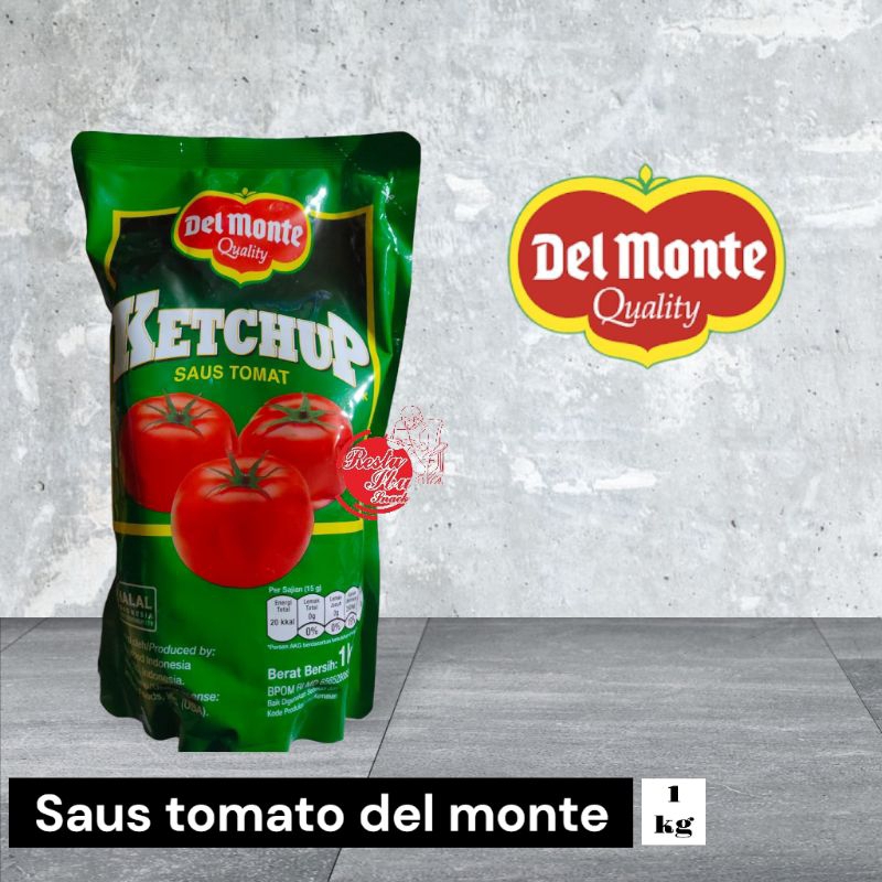 

Saus tomat delmonte 1 kg