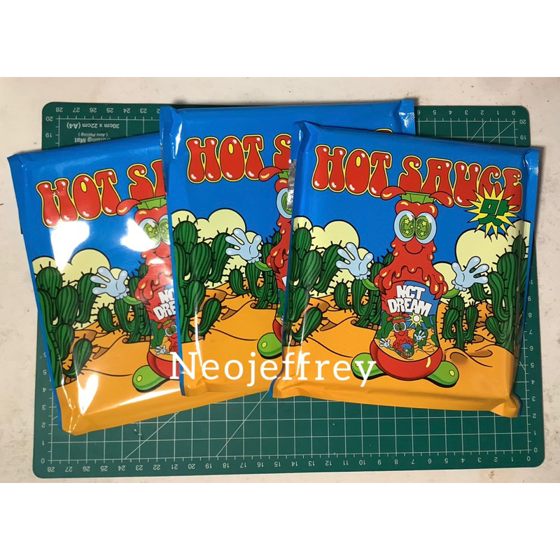 album only nct dream jewel case hot sauce