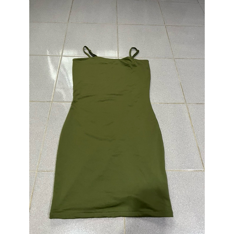 Preloved cotton on bodycon dress