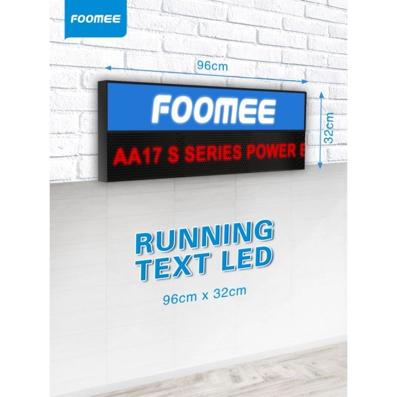RUNNING TEXT LED FOOMEE