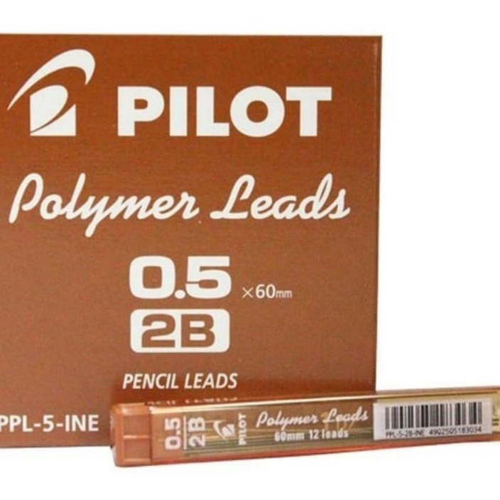 

PRAKTIS Isi pensil mekanik pilot 5 mm 2B 1pak12tube