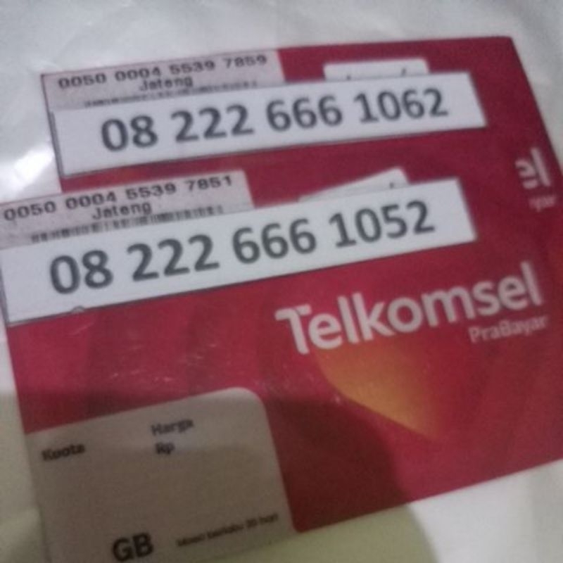 nomor cantik simpati 222666