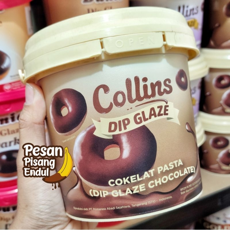 

Glaze Collins Coklat 1KG