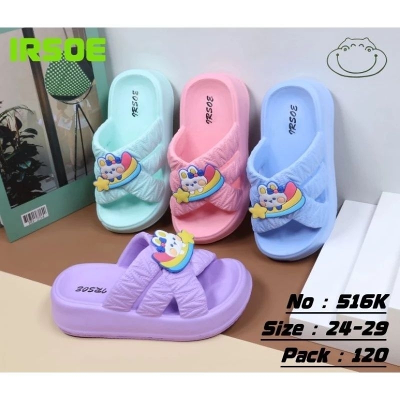 0053, sandal irsoe, sandal irsoe anak, sandal irsoe anak cewek, sandal irsoe anak perempuan, sandal 