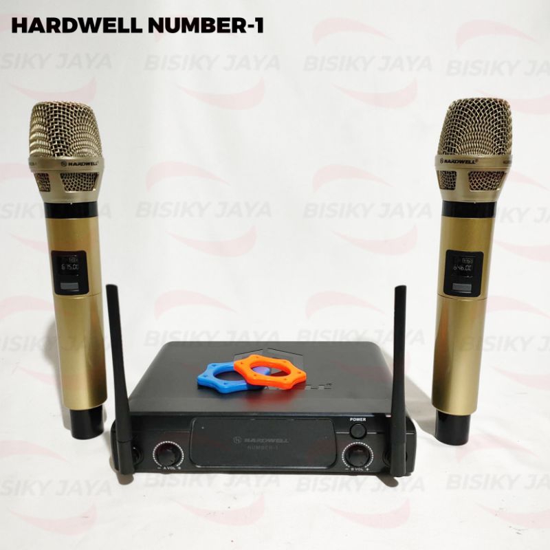 Microphone Wireless Hardwell Number 1 Original Hardwell