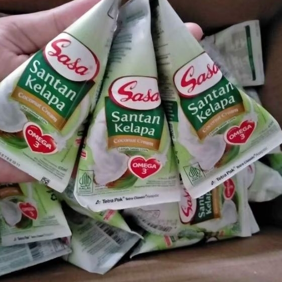 

(ED 2026) 16pcs SANTAN INSTAN SASA 65 ml dan 12 pcs KEMASA BARU Santan Instan Pati JATENG