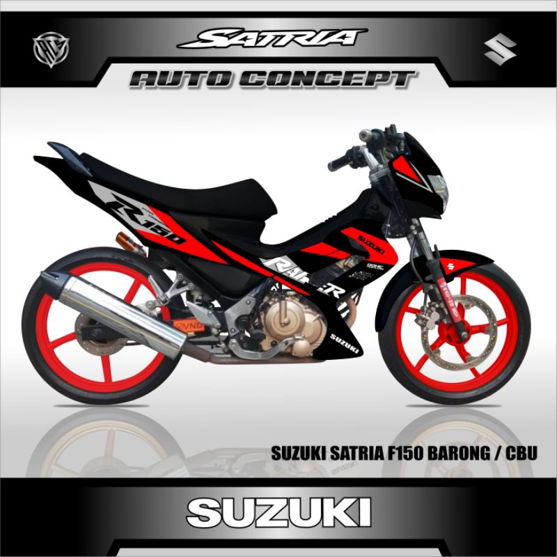 STRIPING FU BARONG STRIPING STIKER MOTOR SUZUKI SATRIA FU BARONG / SATRIA FU CBU VARIASI