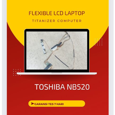 Flexibel Lcd  Laptop Toshiba NB520