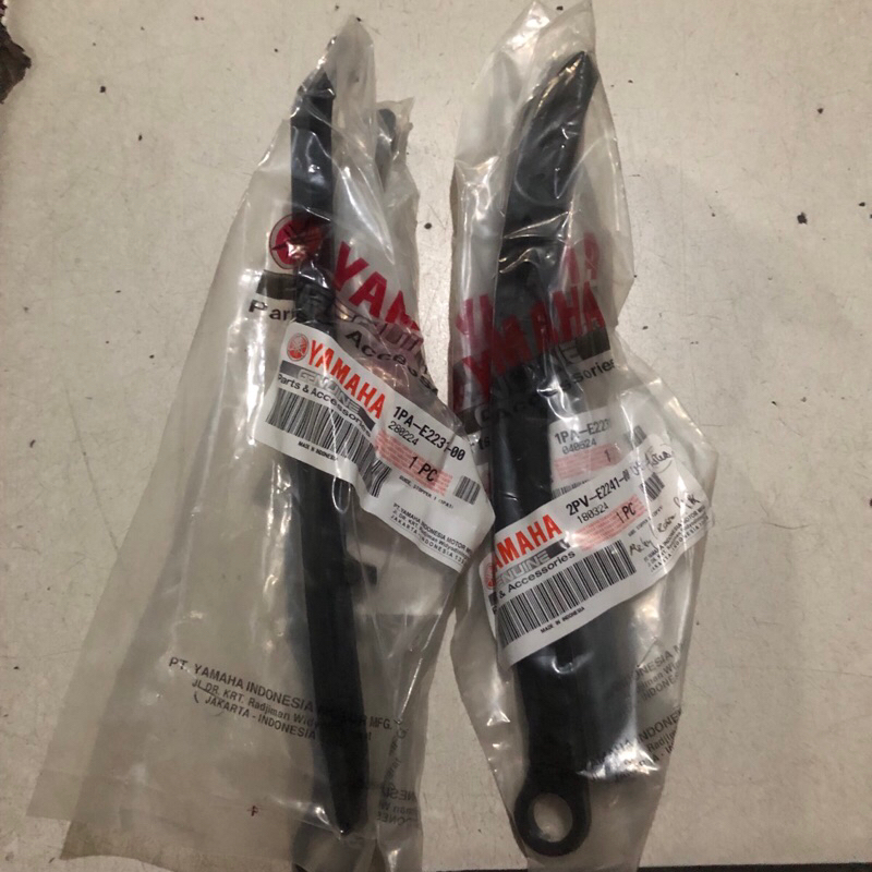 KARET LIDAH TENSIONER ATAS BAWAH 1SET VIXION NVA JUPITER MX KING 150 XABRE R15 OLD ORIGINAL YGP