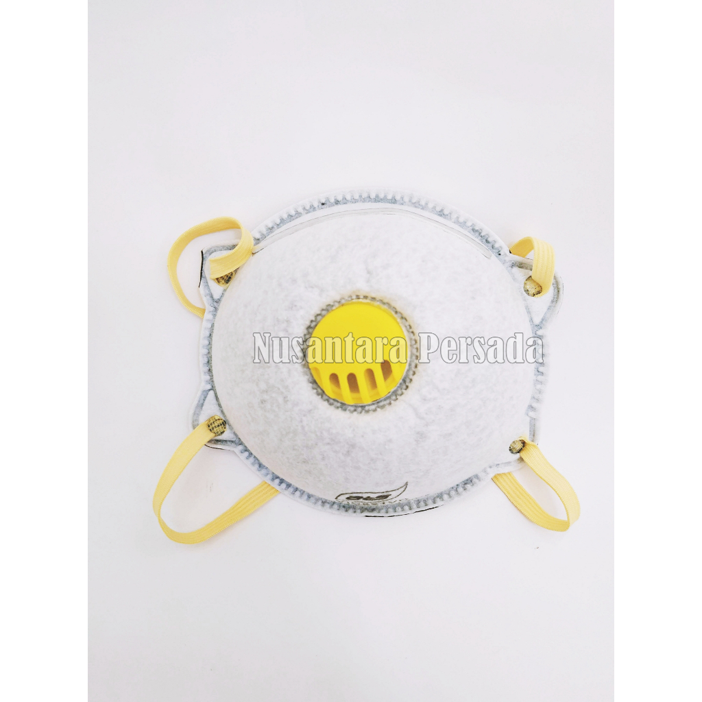 Masker FFP2 N95 Mask VIC821VC Debu Virus Corona Tipe Headloop Ats