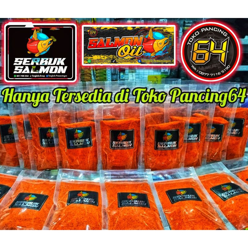 

SERBUK SALMON ARUNA AMPUH MANTAP Ikan Umpan Pancing