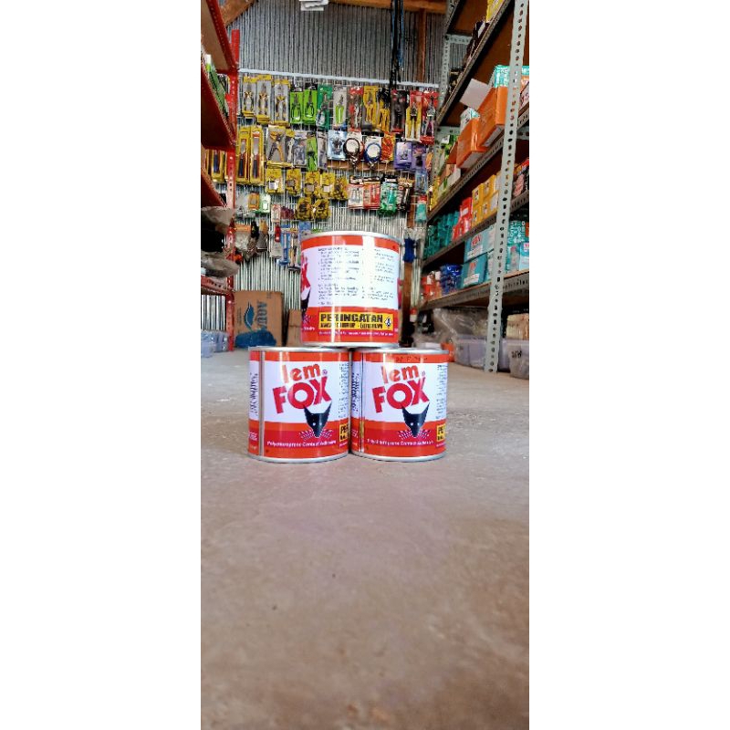 LEM FOX TIN, LEM KUNING 185gram