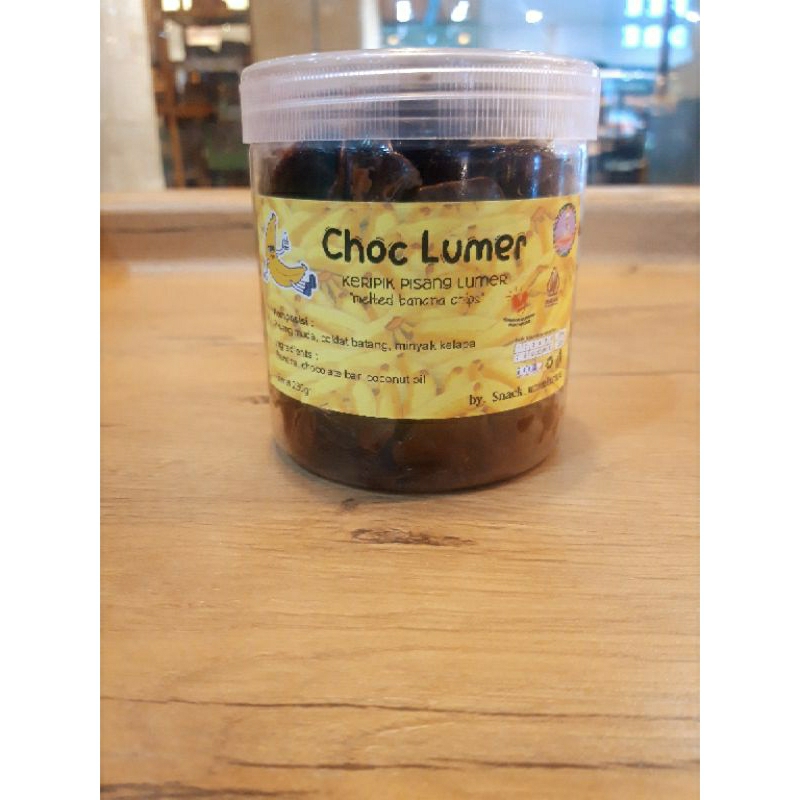 

kripik pisang lumer coklat