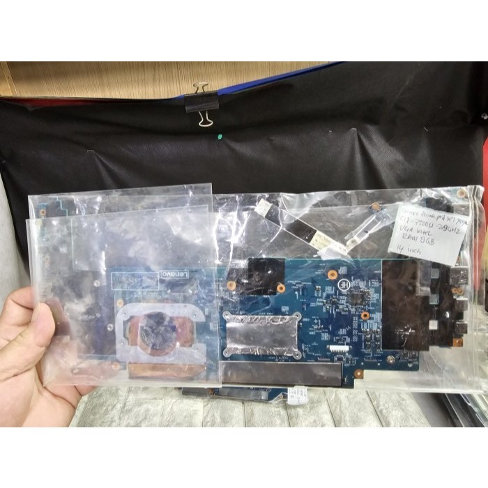 MOTHERBOARD LENOVO THINKPAD X1 YOGA CI7-6600U 2,9 GHZ VGA INTEL RAM 16