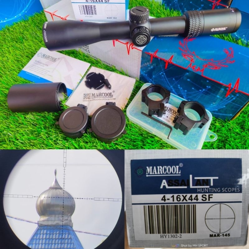 telescope MARCOOl ASSAILANT 4-16x44 SF retikel HK