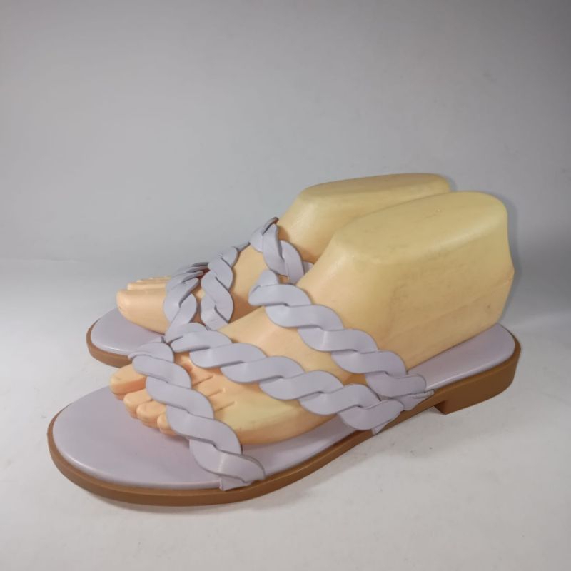 NCY original leather flat 39 size woman shoes